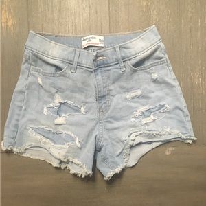 Abercrombie kids 13/14 jean shorts